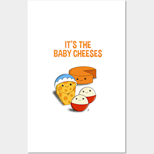 It's the Baby Cheeses - Christmas card Posters and Art